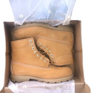 Sold*Size- 12 Timberland 6 Inch Basic Wheat / Ble Waterproof Boots 10066